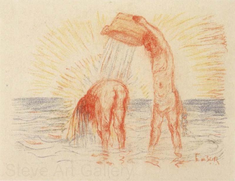 James Ensor The Baptism of Christ France oil painting art